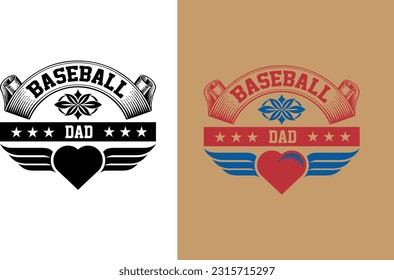 baseball dad. "Hit a home run in style with this Baseball Dad tee! Celebrate your love for the game with a cool design that showcases your role as a proud baseball dad.