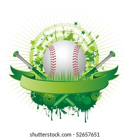 baseball design element
