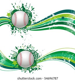 baseball design element