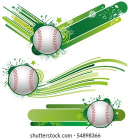 baseball design element