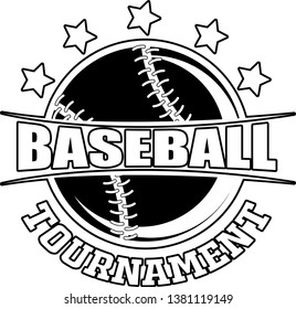 Baseball Design Element For A Sports Logo