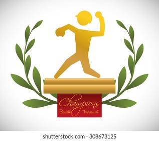 Baseball digital design, vector illustration 10 eps graphic
