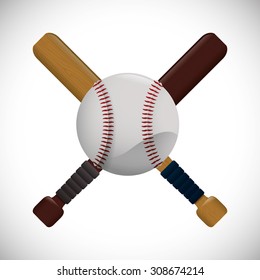 Baseball digital design, vector illustration 10 eps graphic
