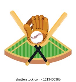 baseball equipment cartoon