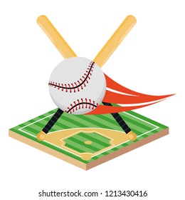 baseball equipment cartoon