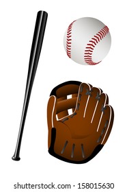 Baseball equipment eps8