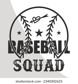 Baseball Family Eps, Baseball Team Eps, Baseball Cricut Files, Cut Files for Crafters, Digital File, Eps 10
