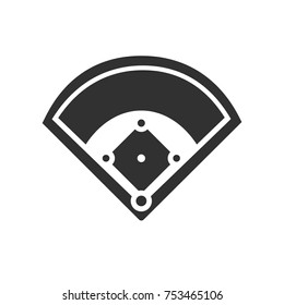 Baseball field diagram