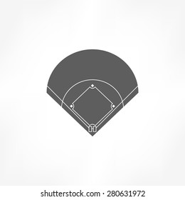 baseball field icon