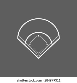 baseball field icon