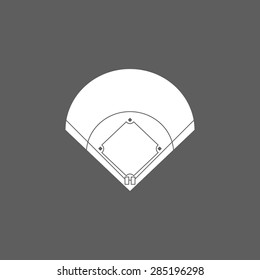 baseball field icon