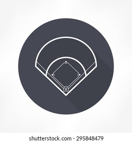 baseball field icon