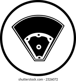 baseball field symbol