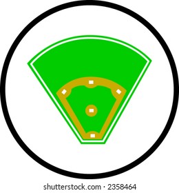 baseball field symbol