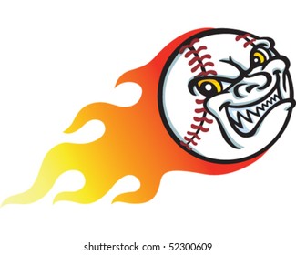 Baseball Flame