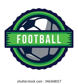 Baseball Football Badge, American Logo Sport