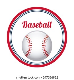 baseball game design, vector illustration eps10 graphic