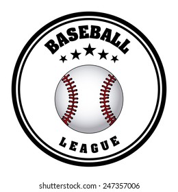 baseball game design, vector illustration eps10 graphic