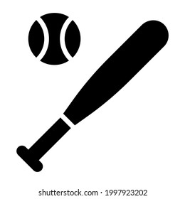 baseball, game icon, vector design usa independence day icon.