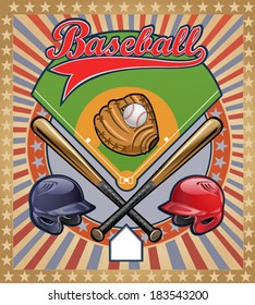 Baseball Game label