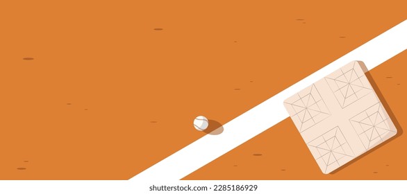 baseball game on grass and dirt ground in the field, baseball bat and ball