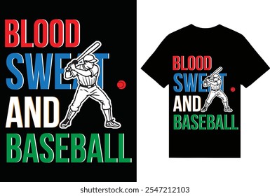 Baseball gaming t-shirt design for all