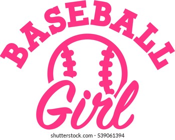 Baseball Girl Stock Vector (Royalty Free) 539061394