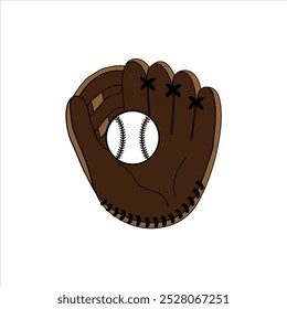 baseball glove design looks simple yet elegant(Mitt)