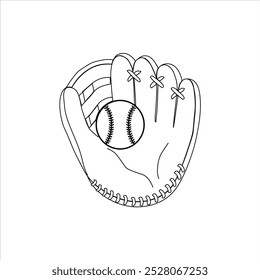 baseball glove design looks simple yet elegant(Mitt)