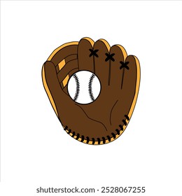 baseball glove design looks simple yet elegant(Mitt)