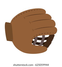 baseball glove equipment icon