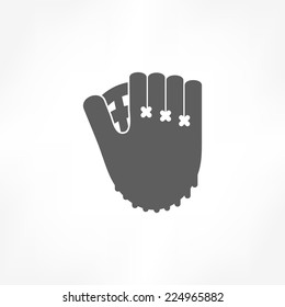 Baseball Glove Icon 