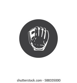 baseball glove icon