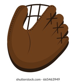 baseball glove isolated icon