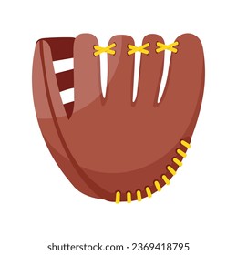 Baseball glove vector colorful stickers Icon Design illustration. EPS 10 File