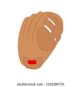 Baseball glove, vector illustration, EPS 10.