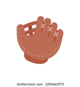Baseball gloves. Leather gloves for the popular baseball game.