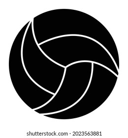 Baseball Glyph Style Vektorsymbol, das leicht modifiziert oder bearbeitet werden kann 