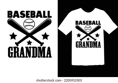 Baseball grandma svg design file svg
