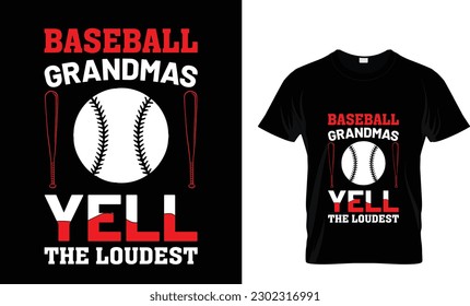 Baseball Grandmas Yell the Loudest Svg cricut cut files svg