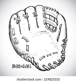 baseball graphic design , vector illustration