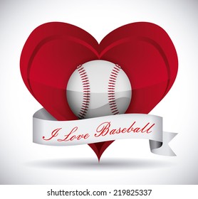 baseball graphic design , vector illustration