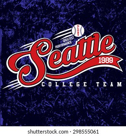 baseball graphics,vintage graphics,college graphics,sports graphics for t-shirt