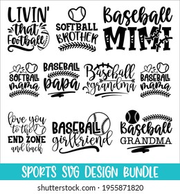 Baseball Hand drawn lettering phrase isolated on white background, Calligraphy graphic design typography element, Hand written vector sign, svg