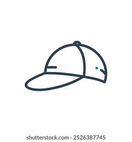 Baseball Hat Icon, Ball cap icon, Baseball Cap Icon