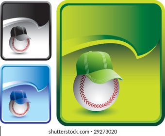 baseball with hat on rip curl backgrounds