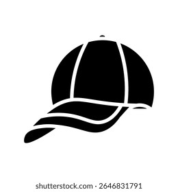 Baseball hat sketch icon on white background