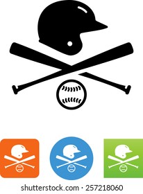 Baseball Helmet Icon