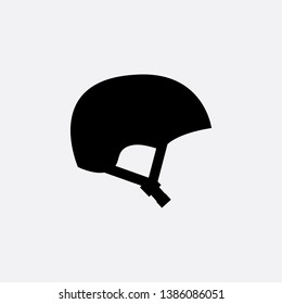 baseball helmet icon sign signifier vector