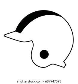 baseball helmet icon sport head protection
